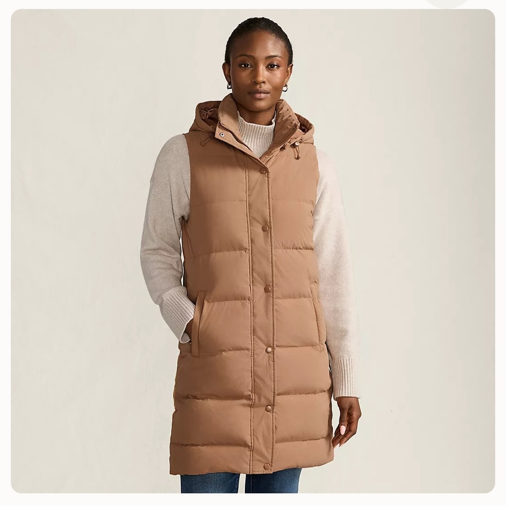 Lands End Women's Max 600 Down Puffer Vest